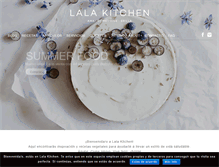 Tablet Screenshot of lalakitchen.com